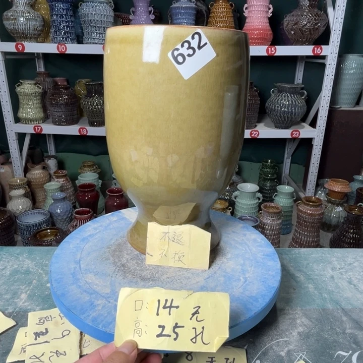 陶景德镇陶瓷花盆花器632