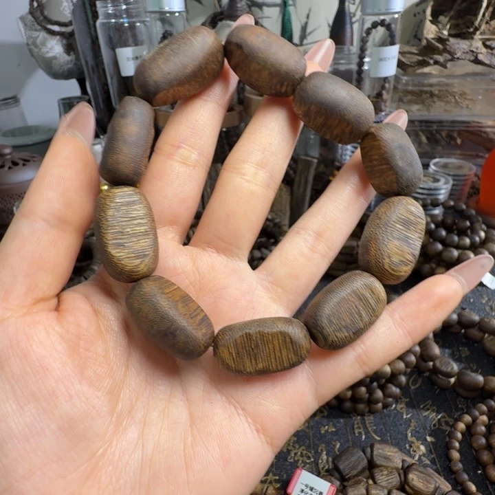 慕***术手串/手链贝壳留疤老料
