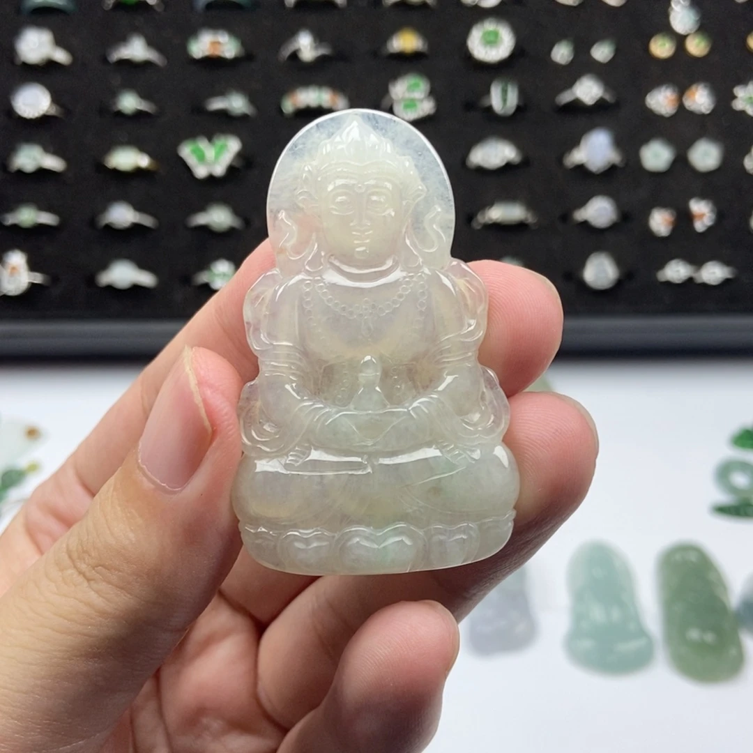 翡翠未镶嵌颈饰000000005