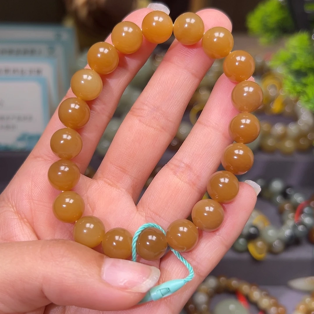 和田玉未镶嵌手串