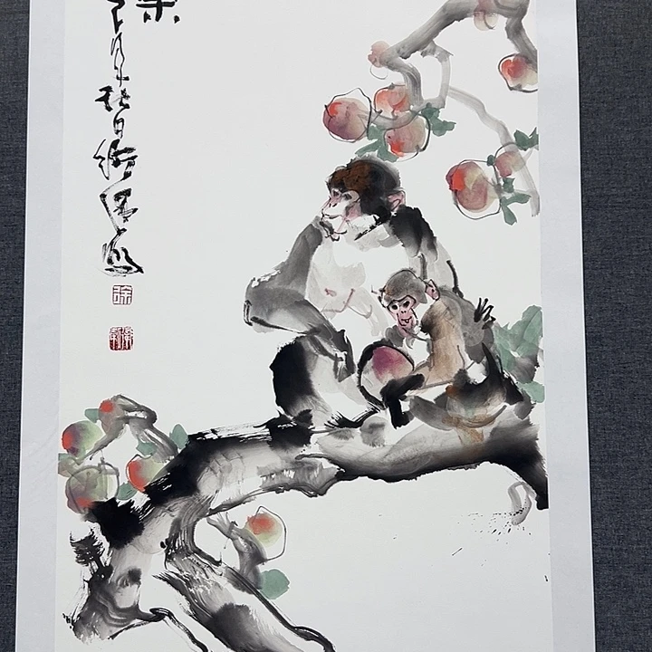 国画书画作品多次