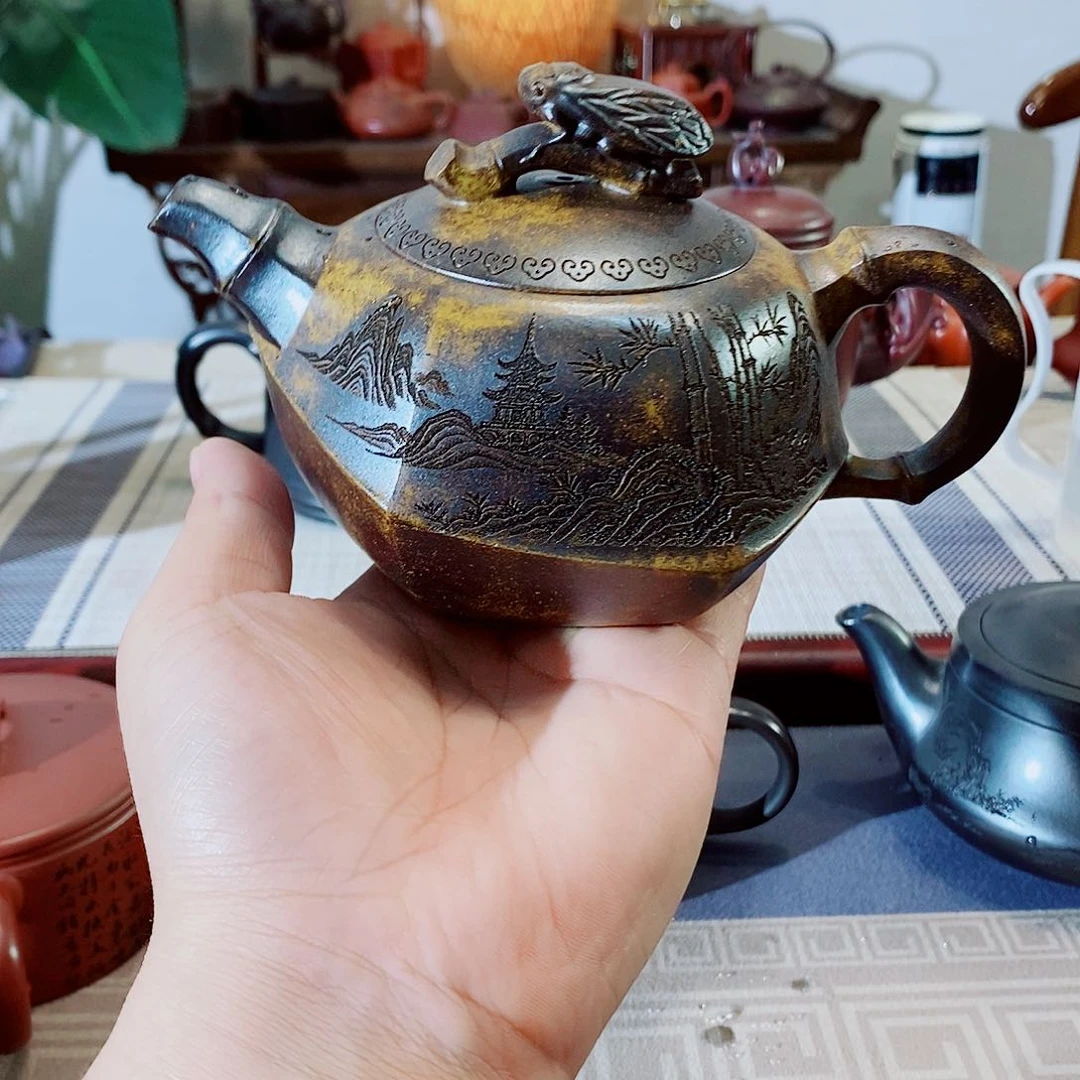 茶壶紫砂宜兴紫砂壶多少个