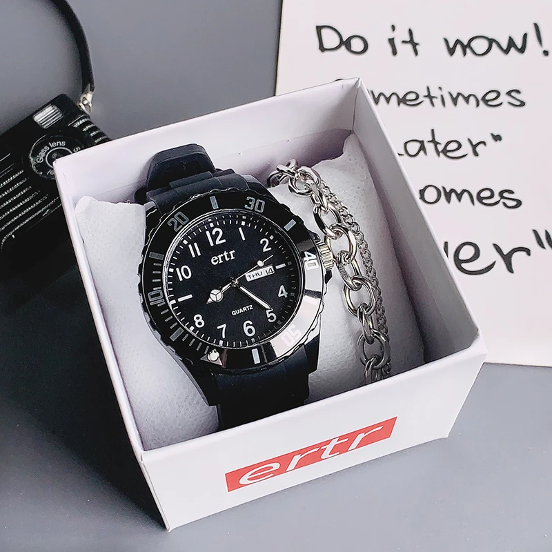 学生专用夜光防水指针石英2025新款考试手表男款初高中适用青少年