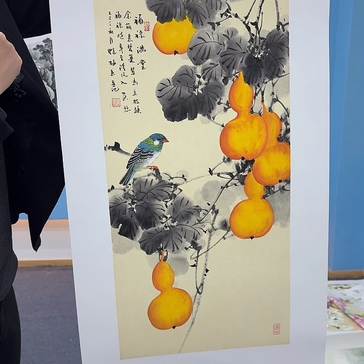 国画手绘国画作品