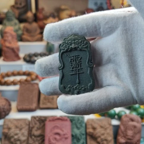 泥塑茉莉香方道家紫薇五岳