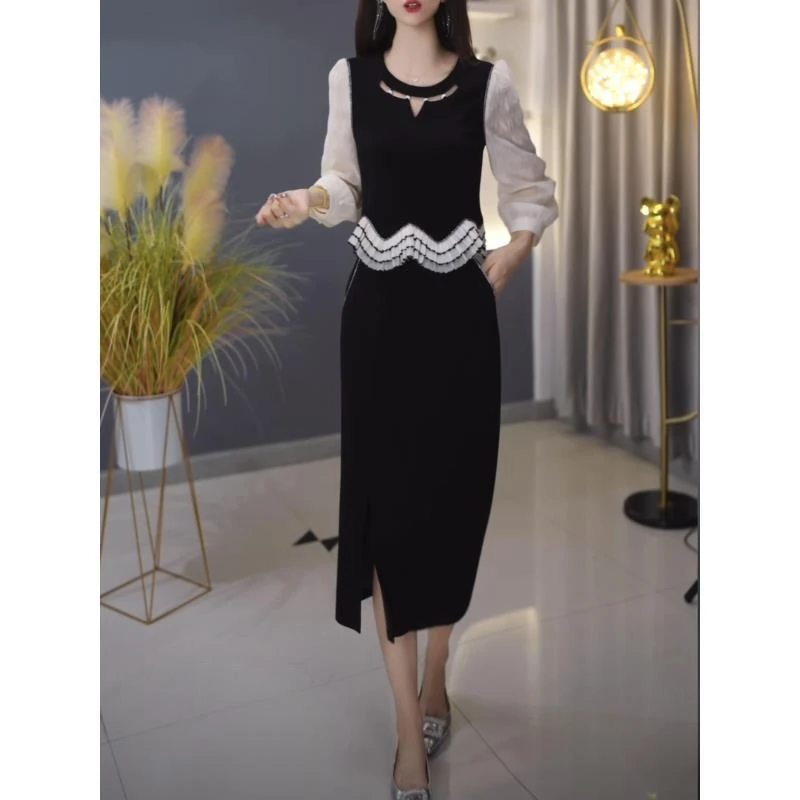 【上衣+半身裙】C75秋季新款优雅气质时尚减龄休闲显瘦夏季两件套裙