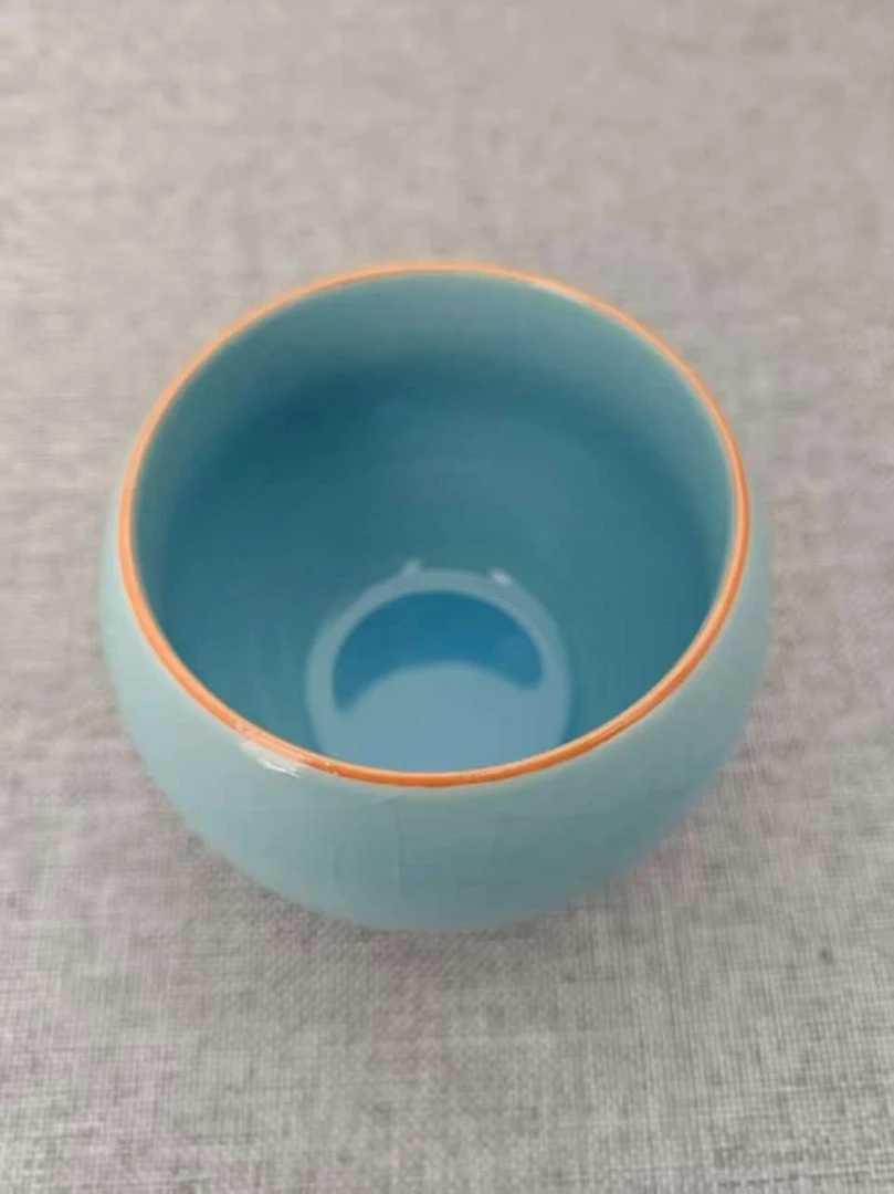 22 湖光蓝蛋蛋杯陶瓷杯