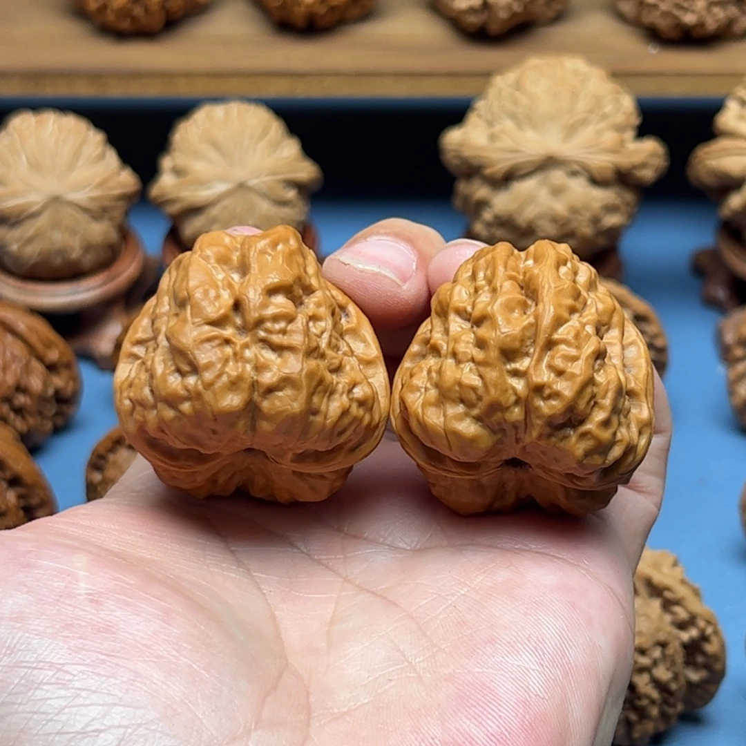 文玩核桃把件蛤蟆头41.5尺