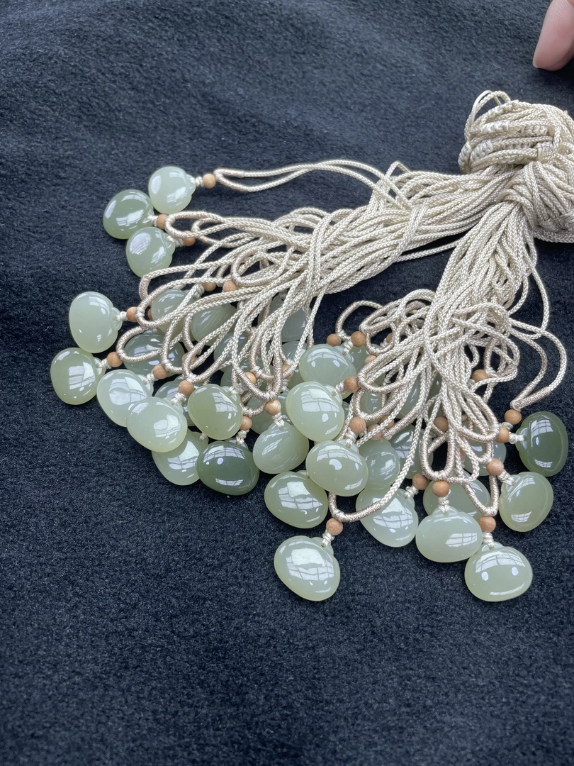 【小耿珠宝】和田玉晴水平安锁吊坠（多样性发其一）