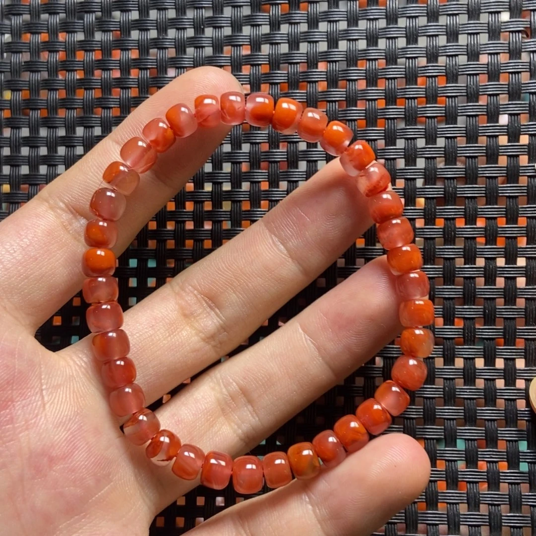 南红玛瑙未镶嵌手串5mm