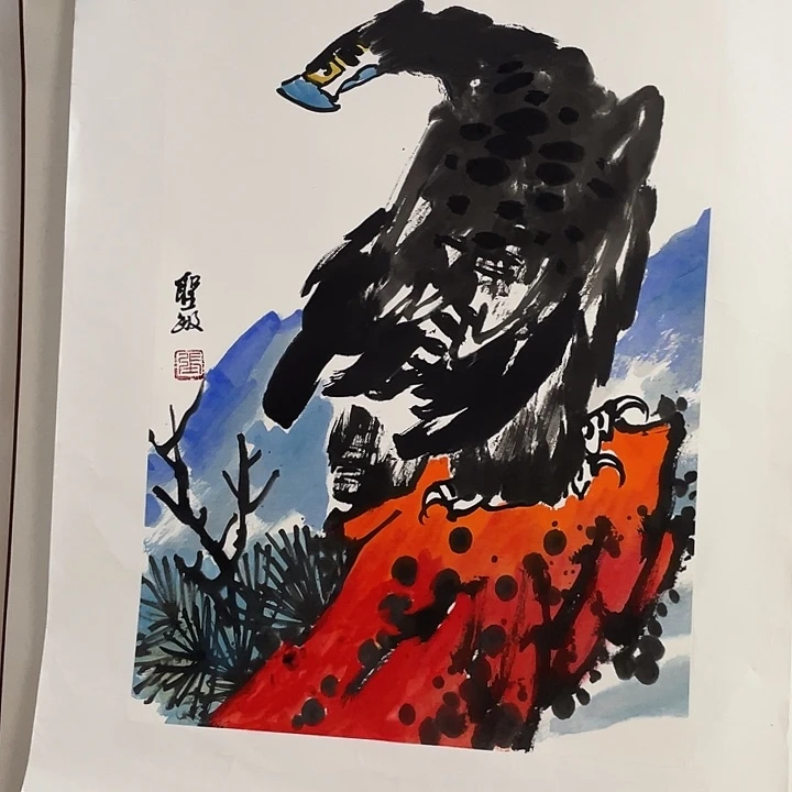 国画张圣敏老师纯手绘作品999999999