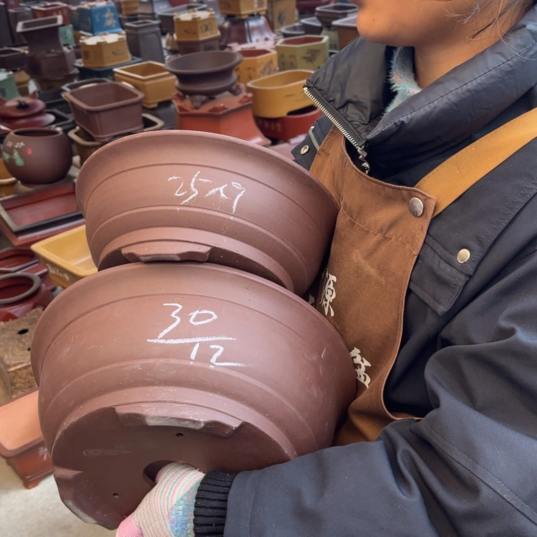 紫砂花盆盆景艺术