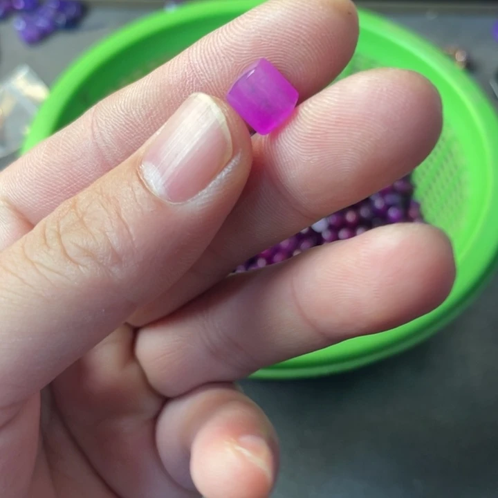 非金属冰果酱子桃花方粒