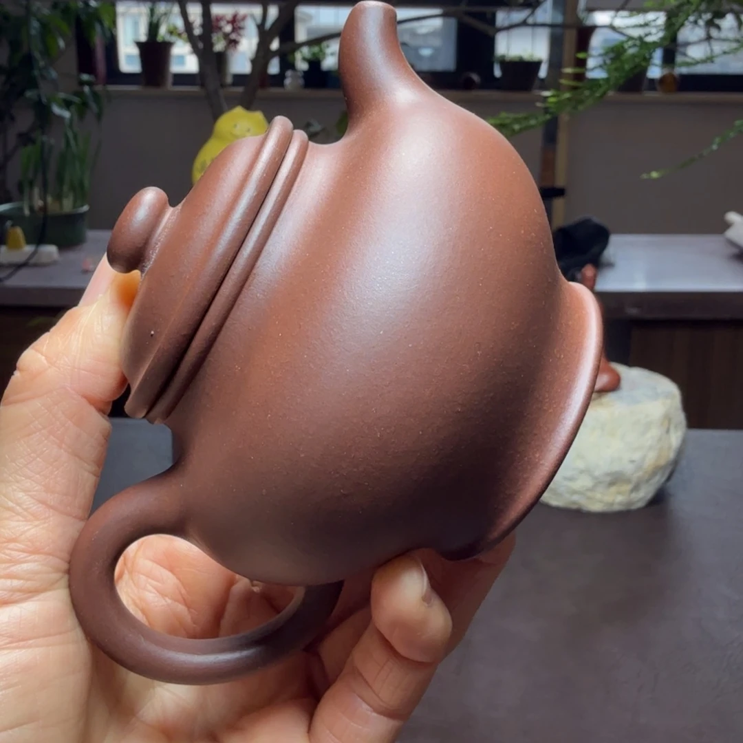 s***n紫砂茶壶全手工掇只零添加底槽青170cc