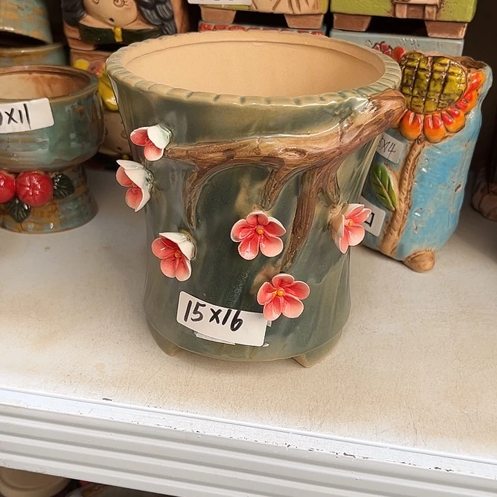 粗陶材质多肉花盆