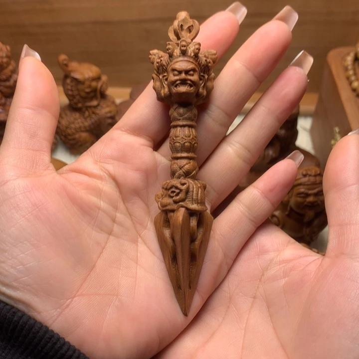 檀香木其他老山檀香手把件