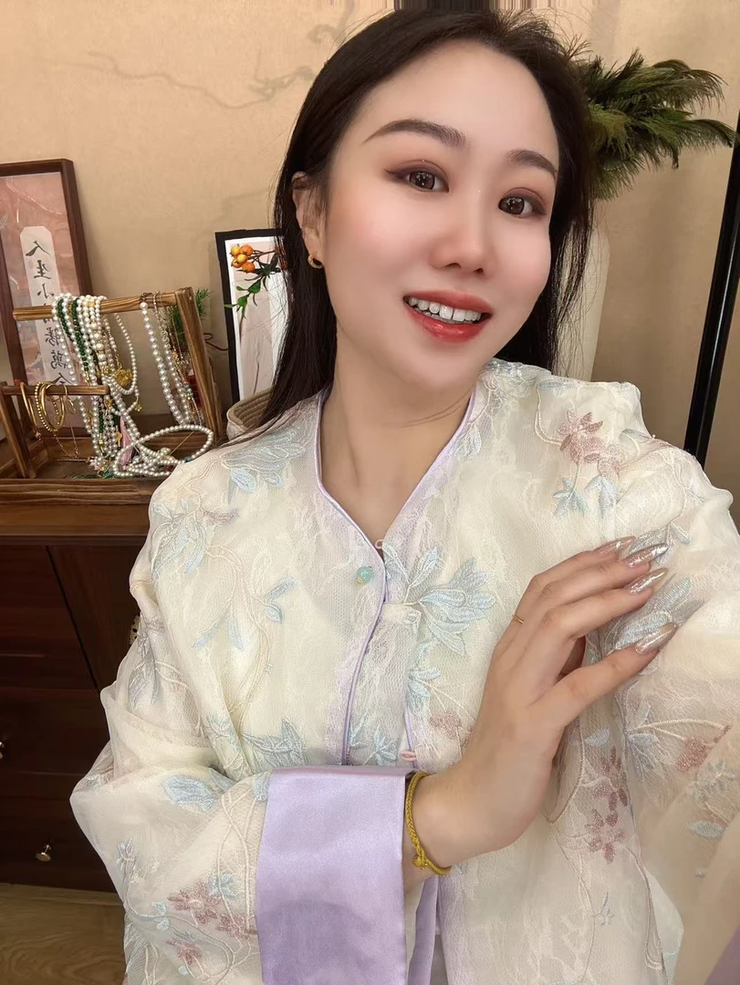 【澜公子8263】紫韵*春夏新款气质百搭新中式国风外套