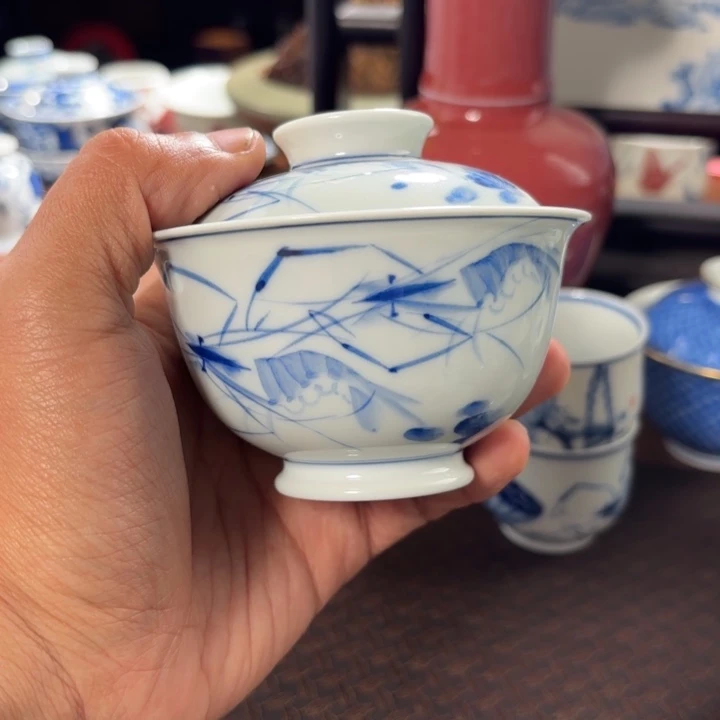 杯子瓷全手工全手绘