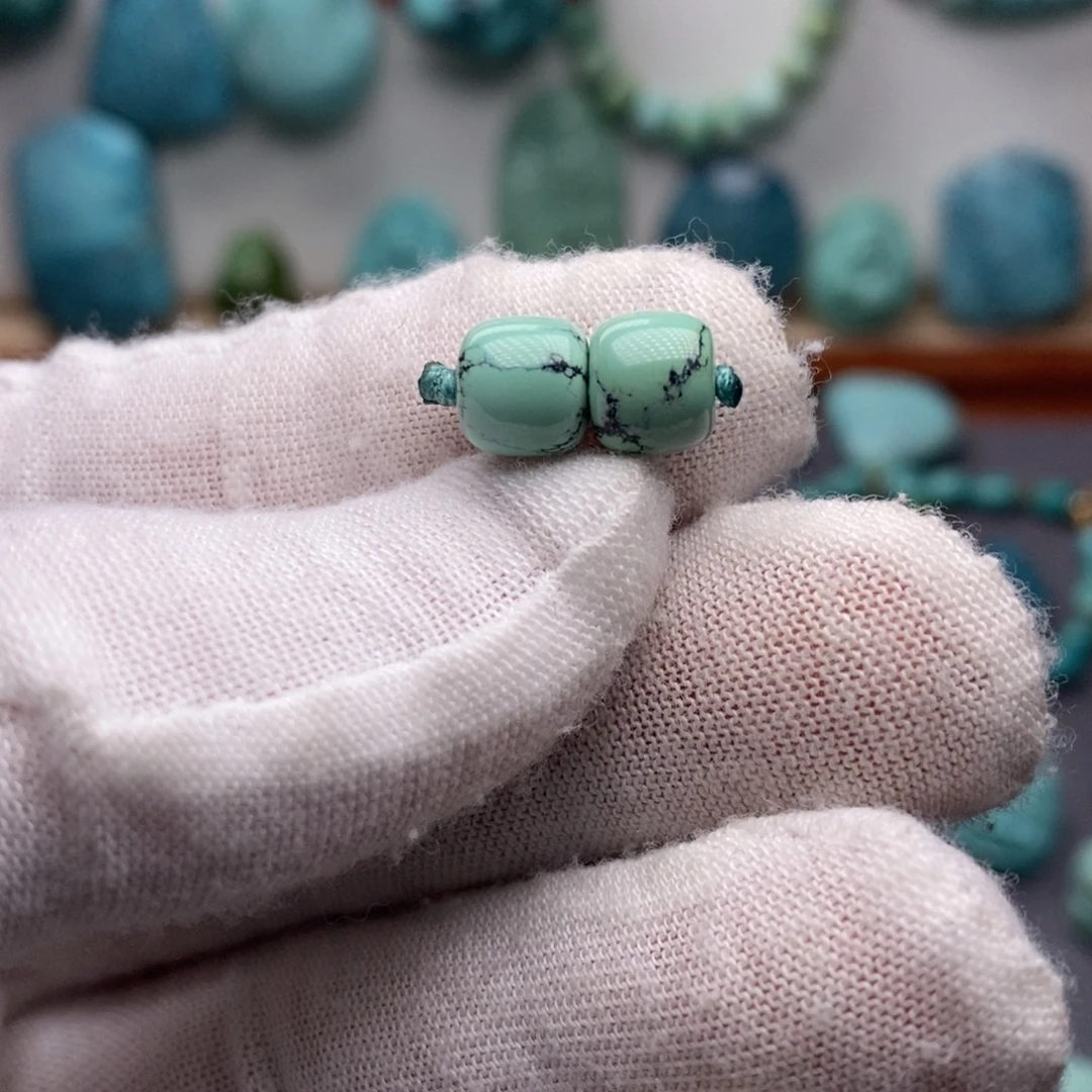 绿松石未镶嵌挂件