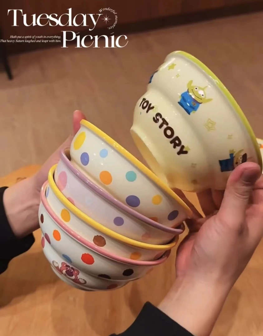 新品福利迪斯尼米饭碗面碗系列