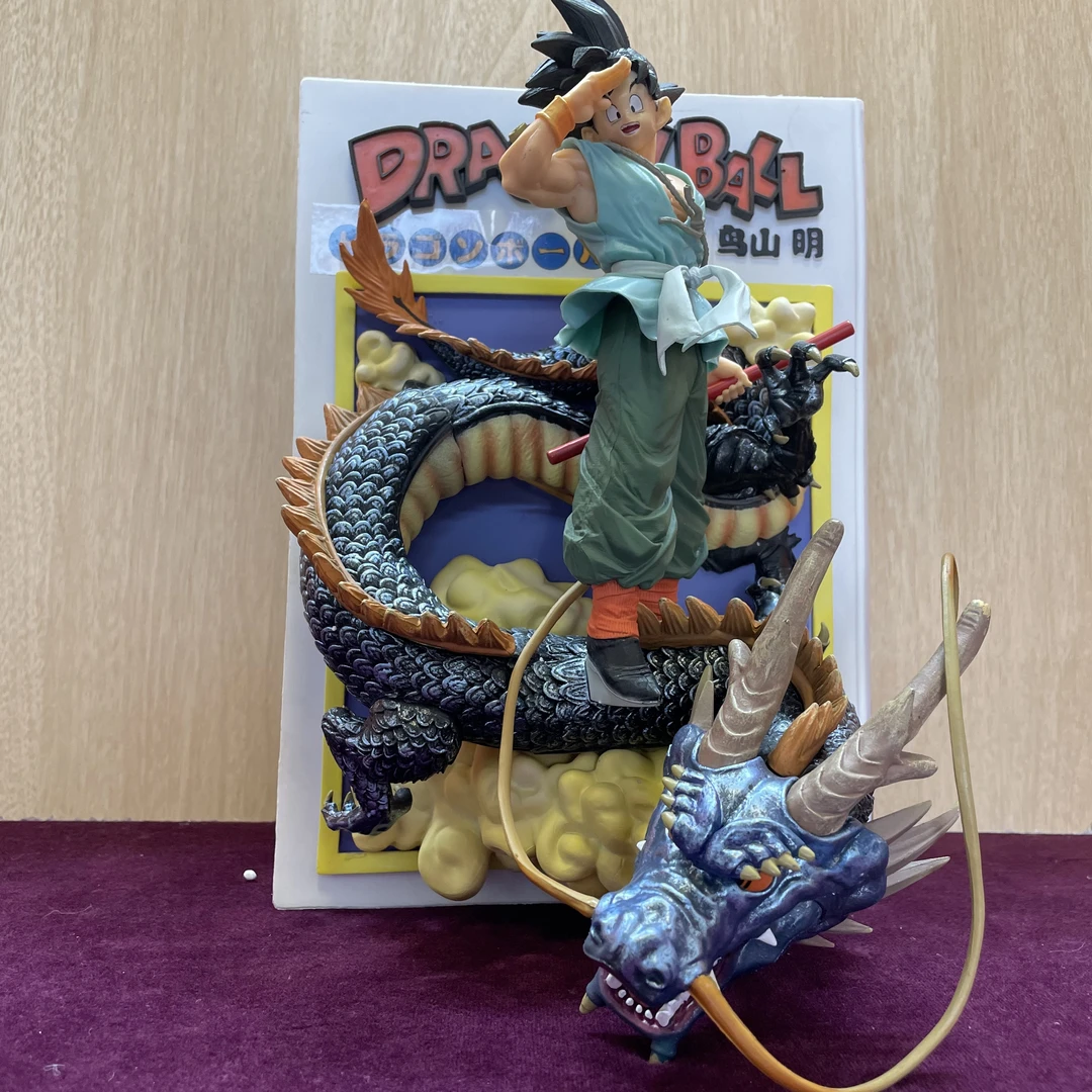 【清风潮玩】七龙珠jk漫画扉页地台 再见悟空 模型摆件高约30cm