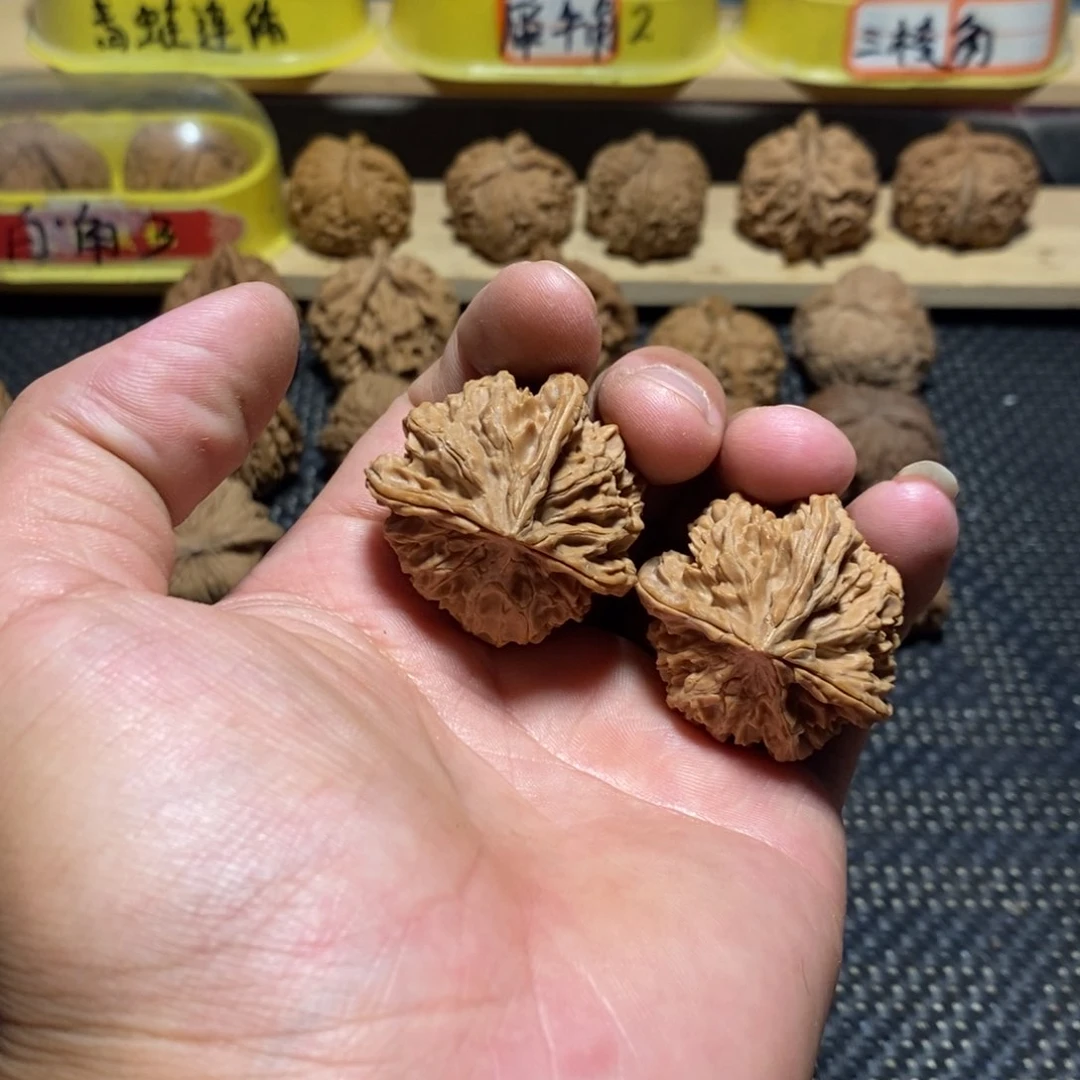 3***1文玩核桃吊坠异形