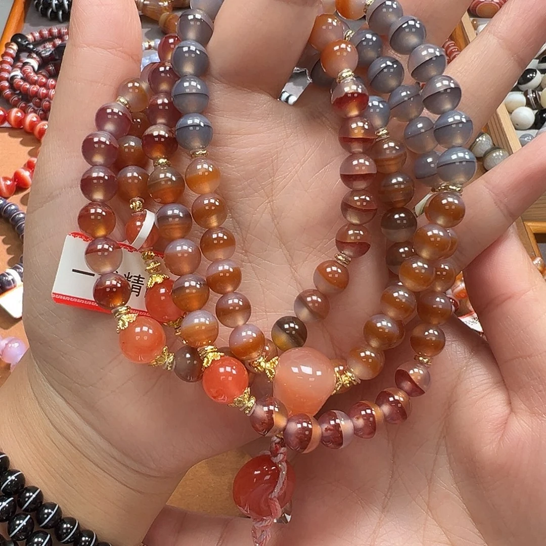 玛瑙/玉髓合金手串