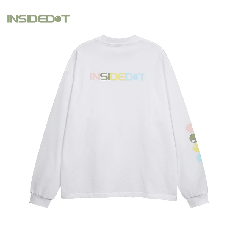 INSIDEDOT ID系列经典LOGO长袖男女同款中性穿搭春秋潮牌T恤上衣