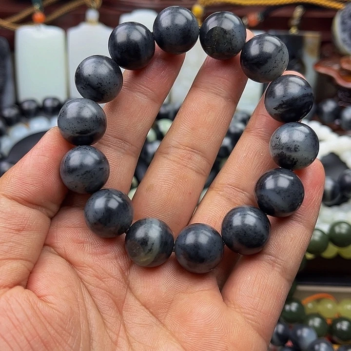 未镶嵌手串和田玉星**奇