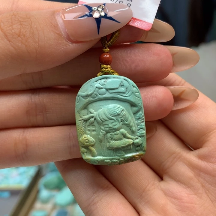 未镶嵌绿松石配饰