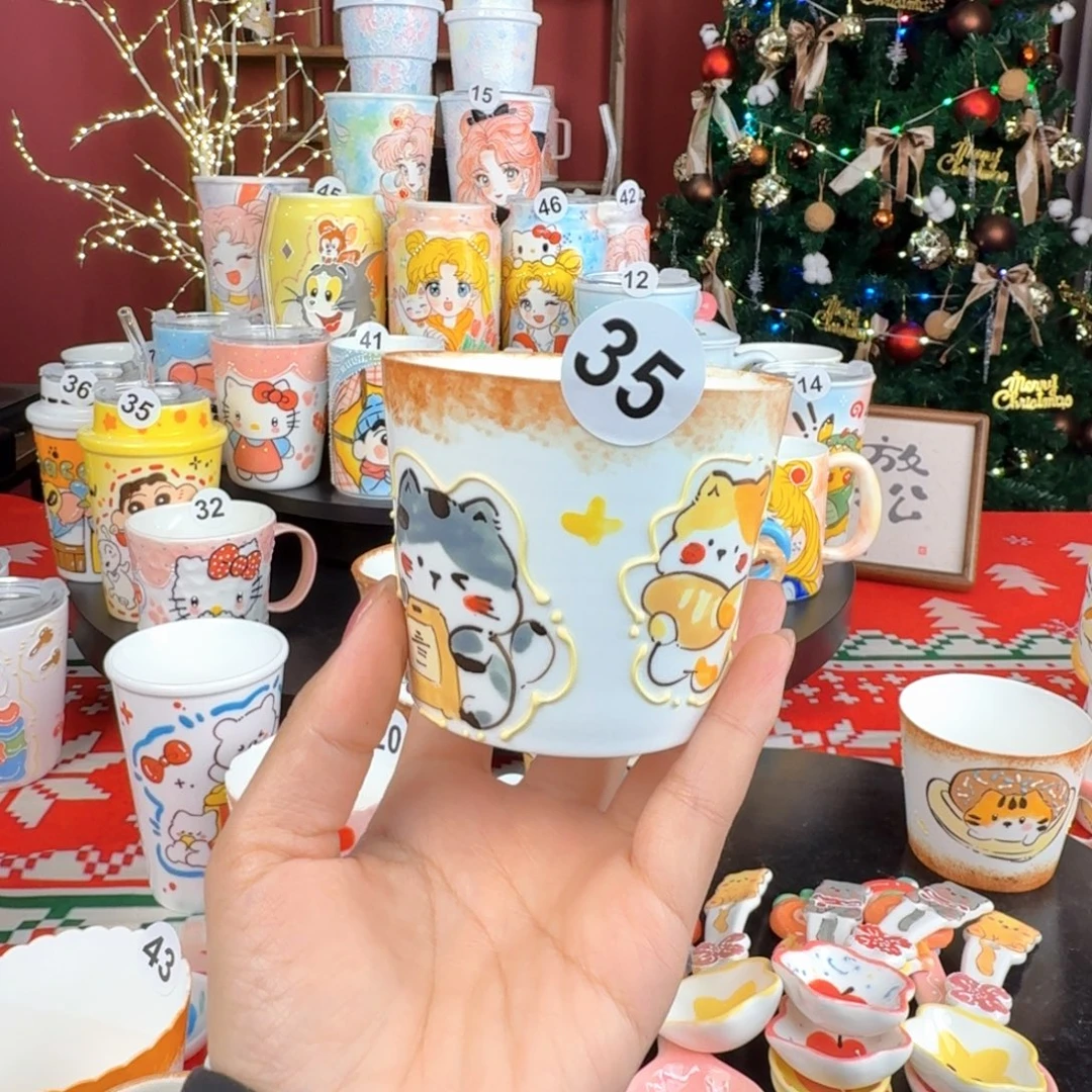 陶景德镇手绘高温釉下彩