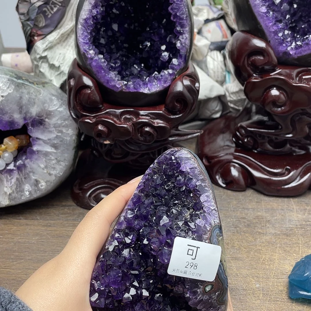 紫晶大型摆件（非配饰）未镶嵌