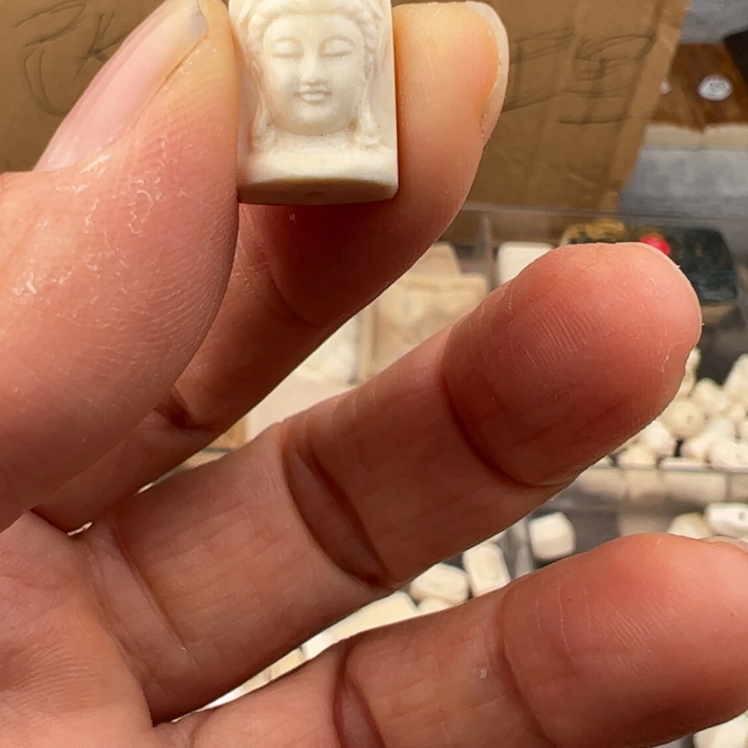 *****猛犸象牙其他猛犸象牙雕刻扩孔不