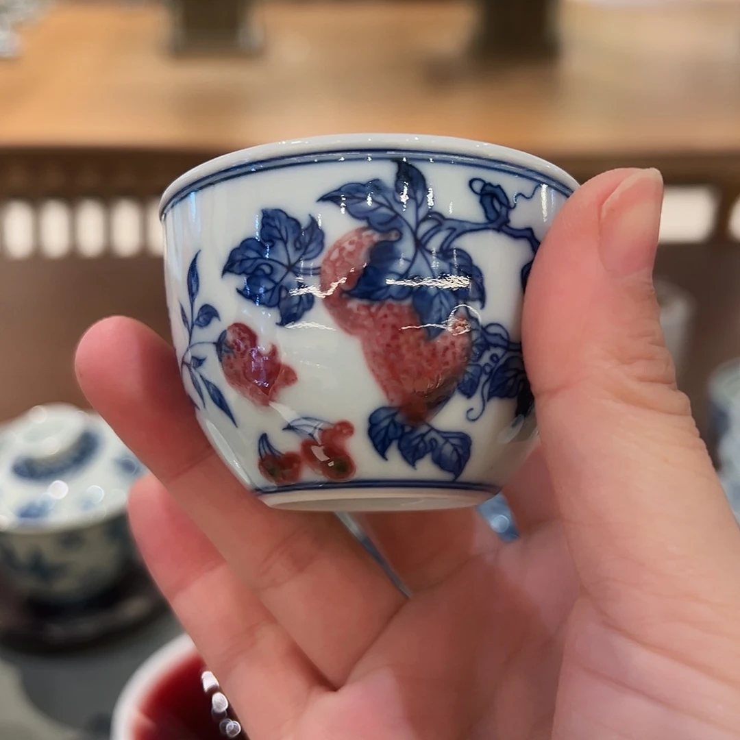 微瑕臻玉古坊釉里红