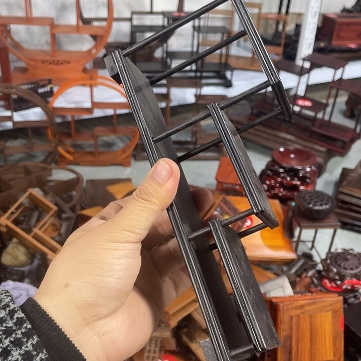 香榧木红木底座工艺品