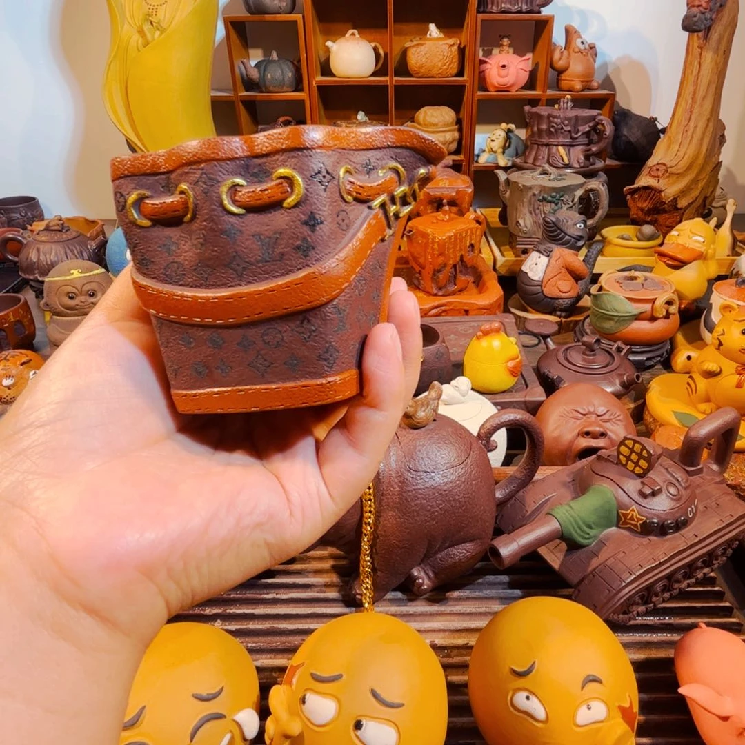 紫砂茶叶盒纯手工制作过程就是