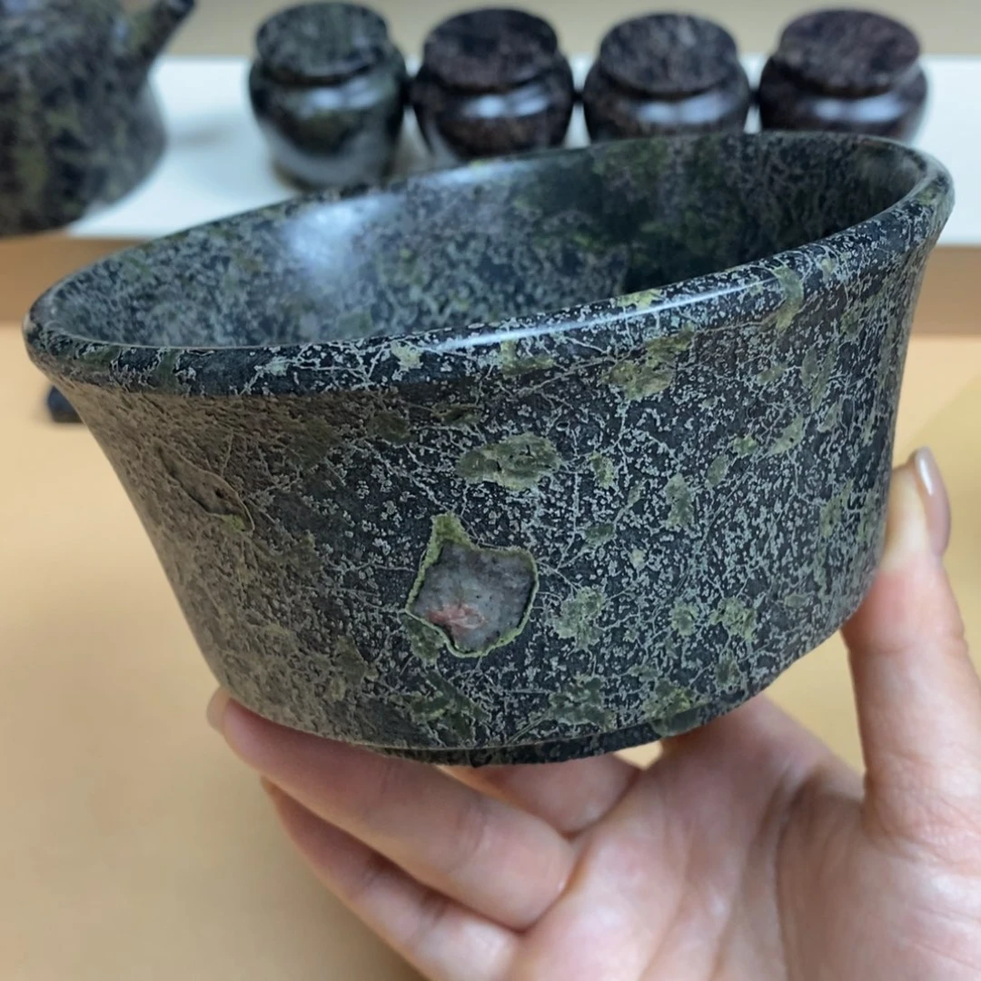 玉福茶具瓷安山玉