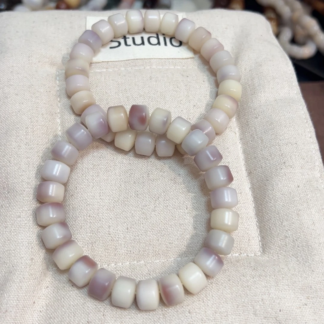 菩提根/象牙果吊坠金轮10微瑕