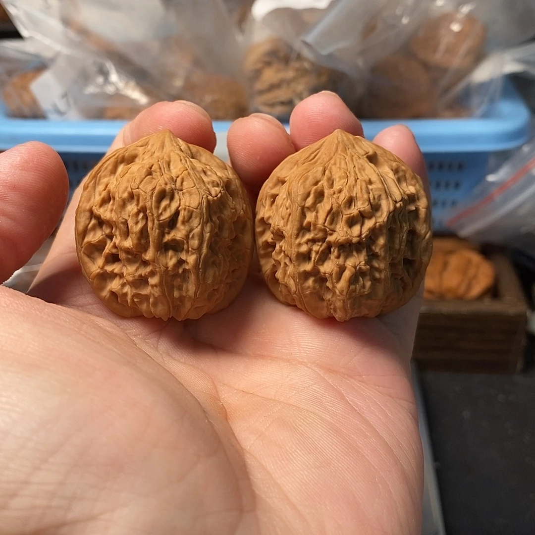 1文玩核桃王爷帽36-380