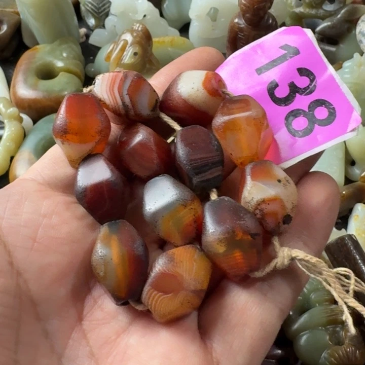 玛瑙/玉髓颈饰未镶嵌妙*