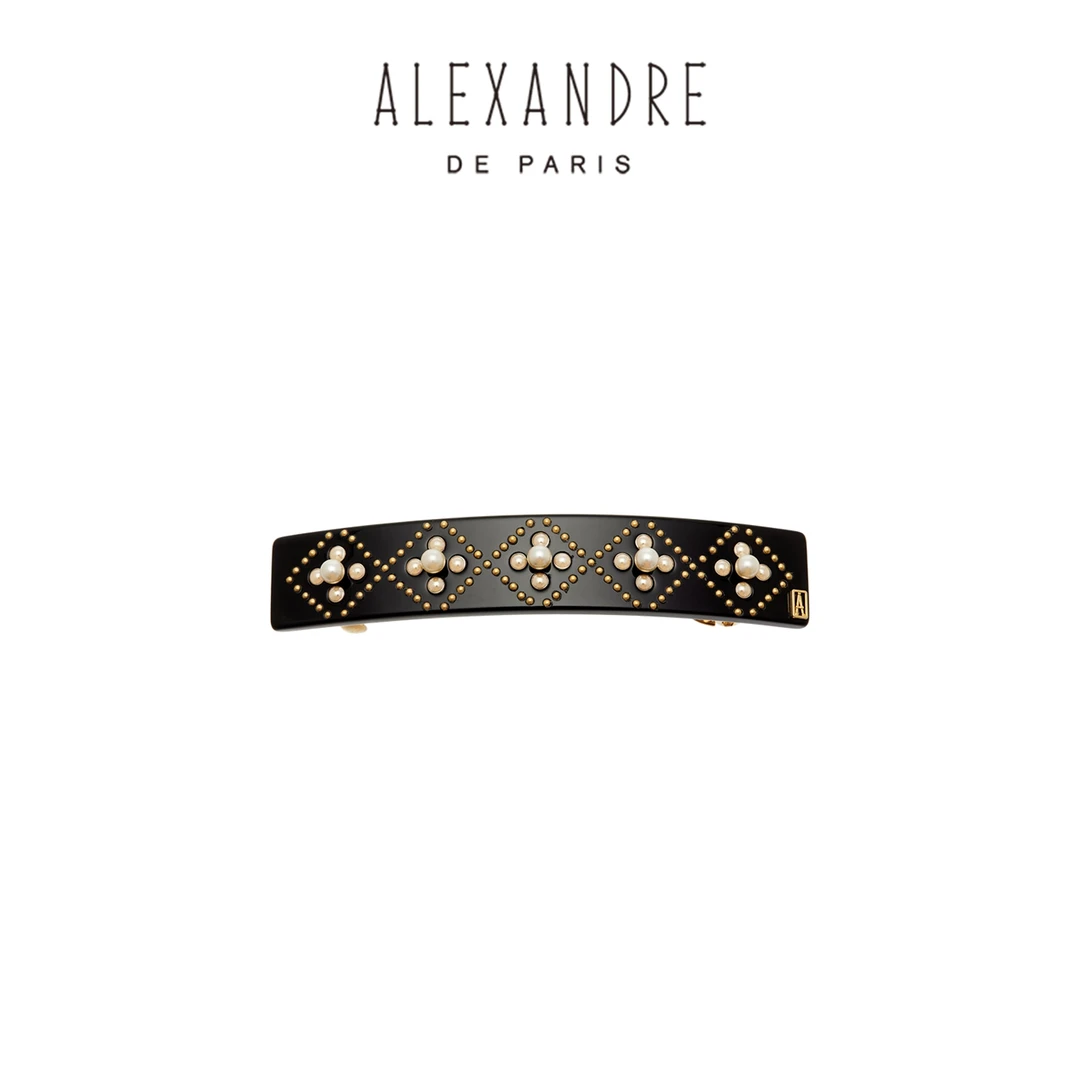 ALEXANDRE DE PARIS巴黎亚历山大诺慕8公分发夹发饰头饰