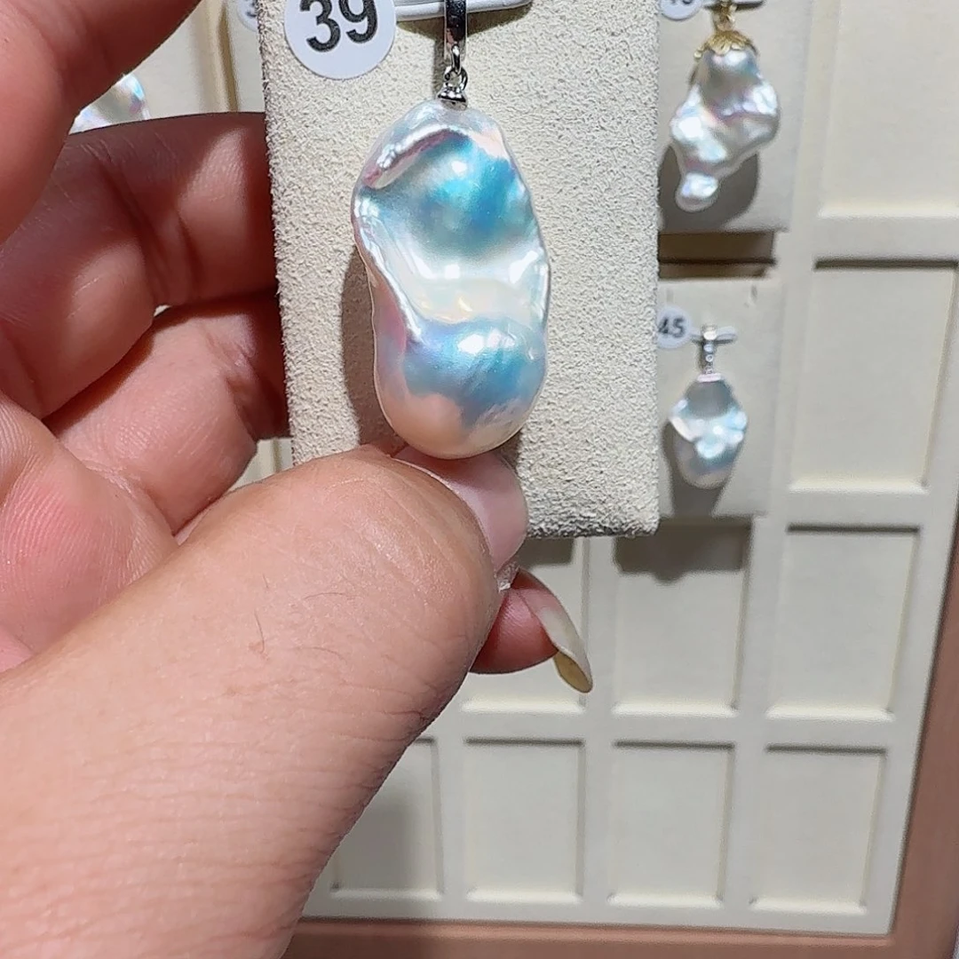 A***8淡水珍珠未镶嵌吊坠(不含链)