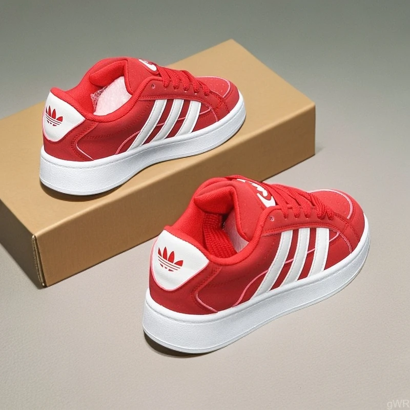 休闲百搭新款透气小白鞋潮流时尚情侣款2025春季空军板鞋运动轻便