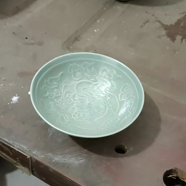 倒***数壶清凉寺汝瓷仿古釉正宗柴烧龙纹杯