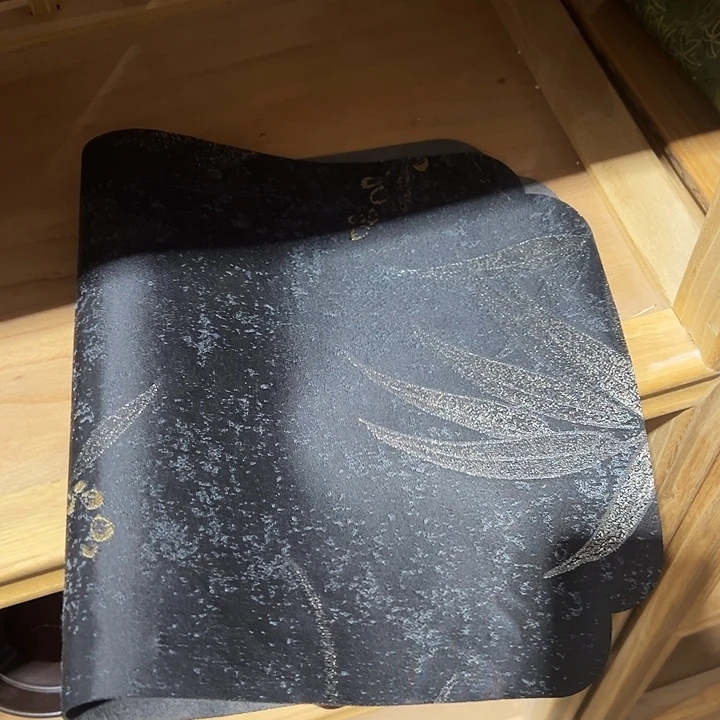 孤品 黑色 茶垫 茶具
