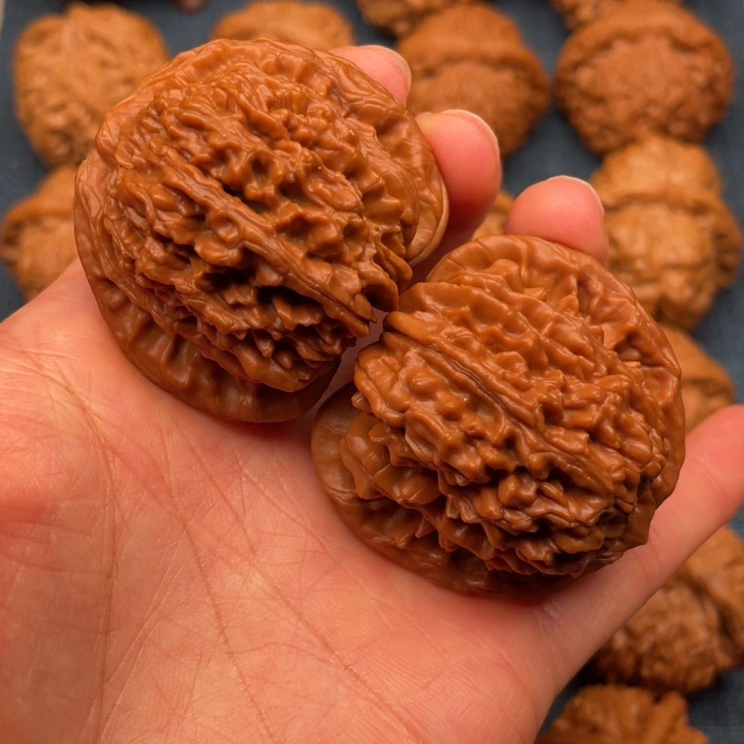 文玩核桃把件44全品平谷楼