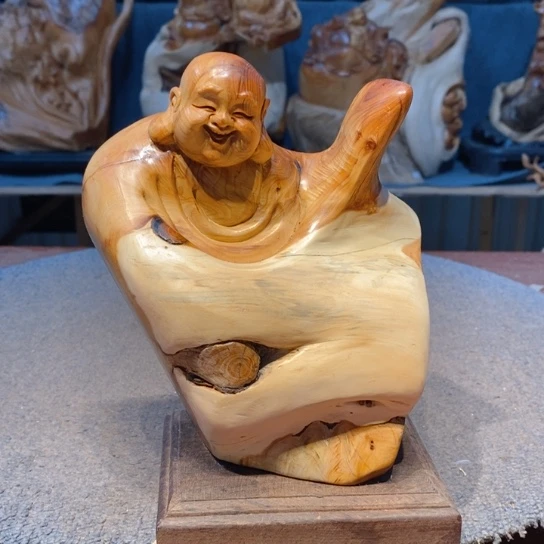 柏木（崖柏）根雕摆件