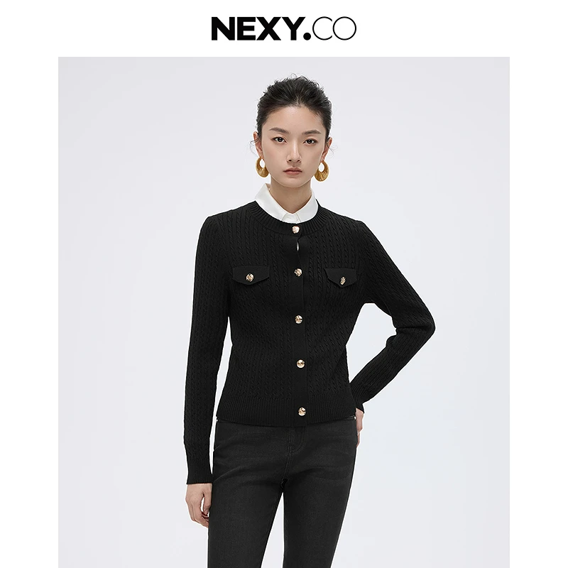 NEXY.CO/奈蔻外披衫XI00430W0/XI00431V0