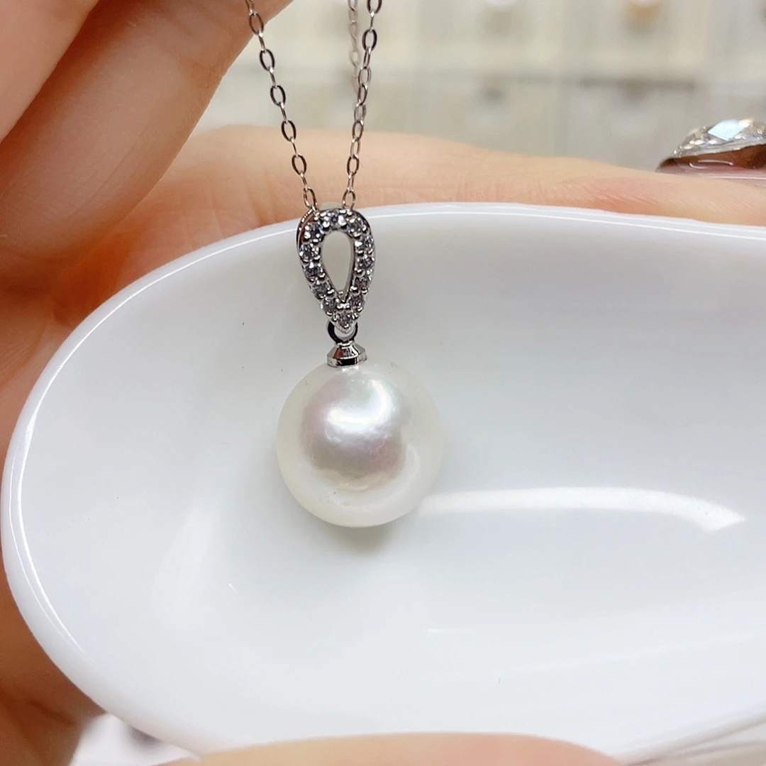 合金吊坠(赠链)淡水珍珠