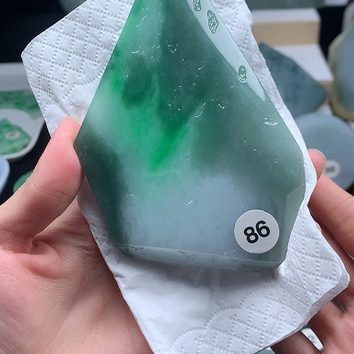 翡翠裸石天然翡翠86